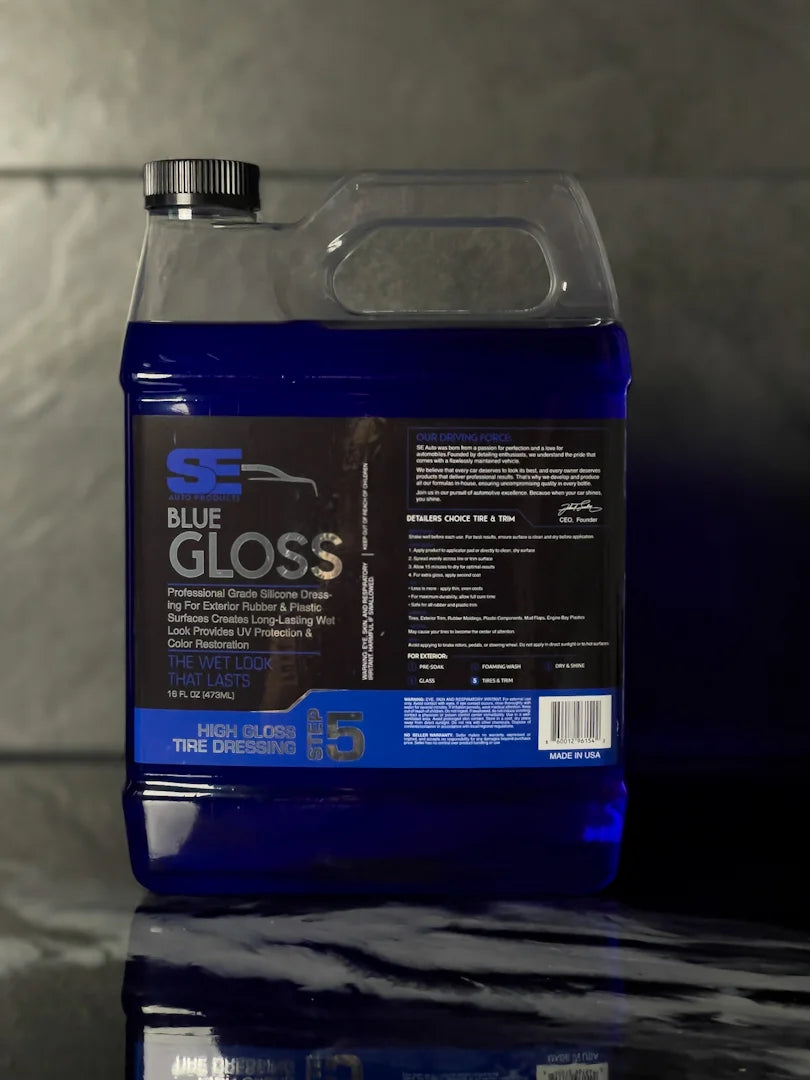 Blue Gloss Tire Dressing