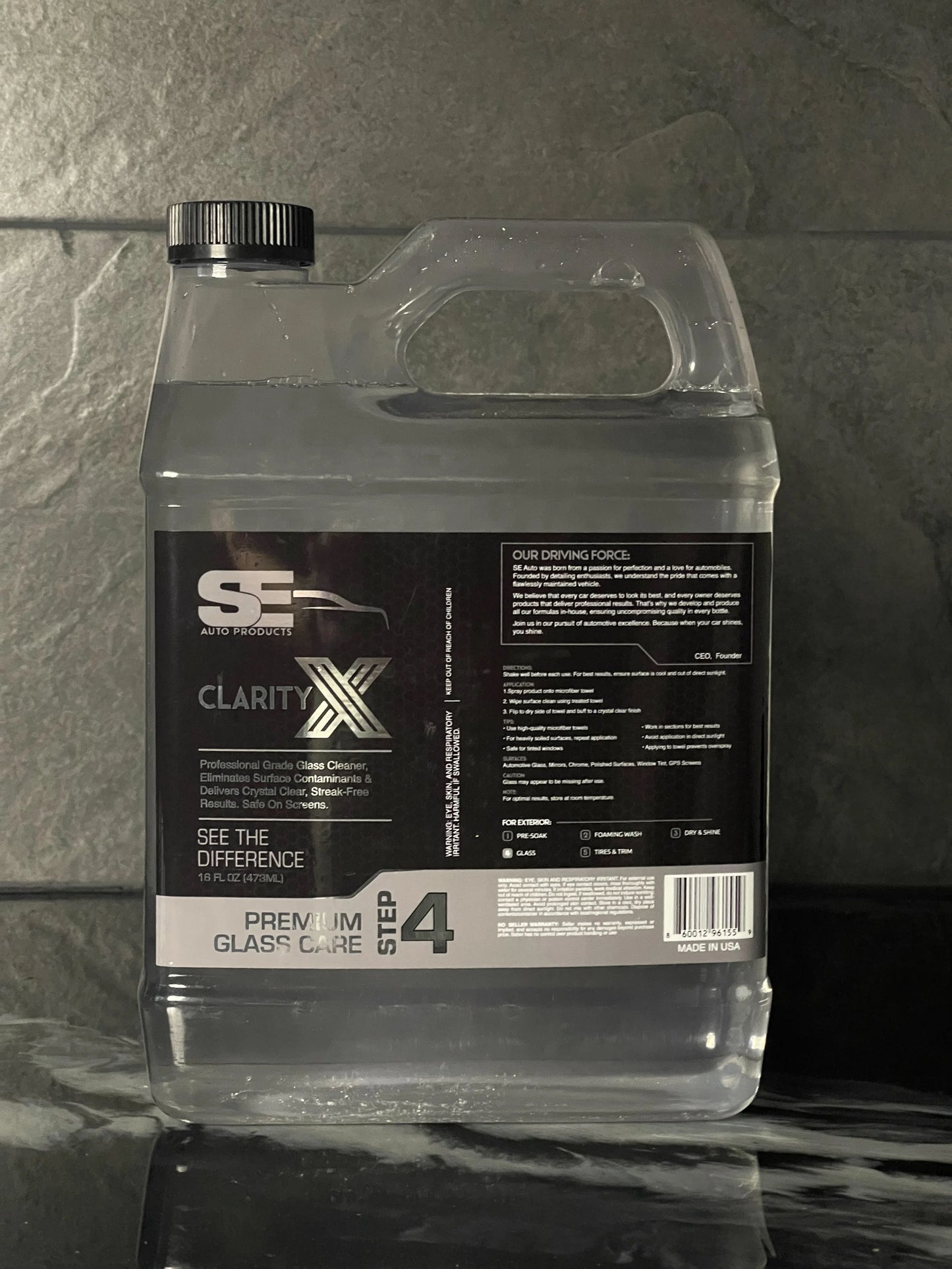 Clarity-X Glass Cleaner